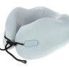 Подушка для путешествий с эффектом памяти Memo "Pillow PRO" M/L English Blue