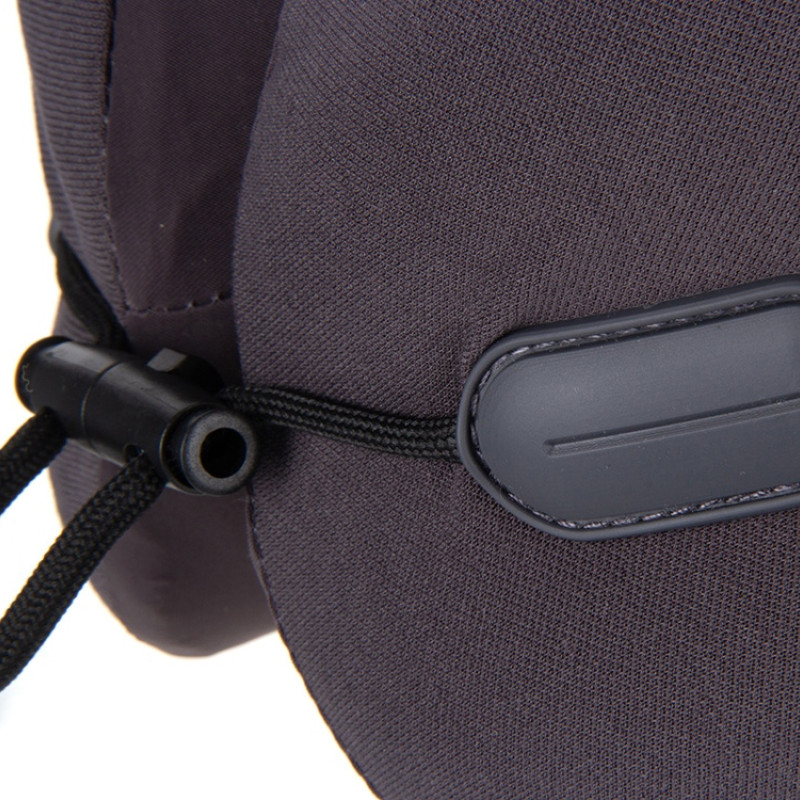 Подушка для путешествий с эффектом памяти Memo "Pillow PRO" M/L Basque Black