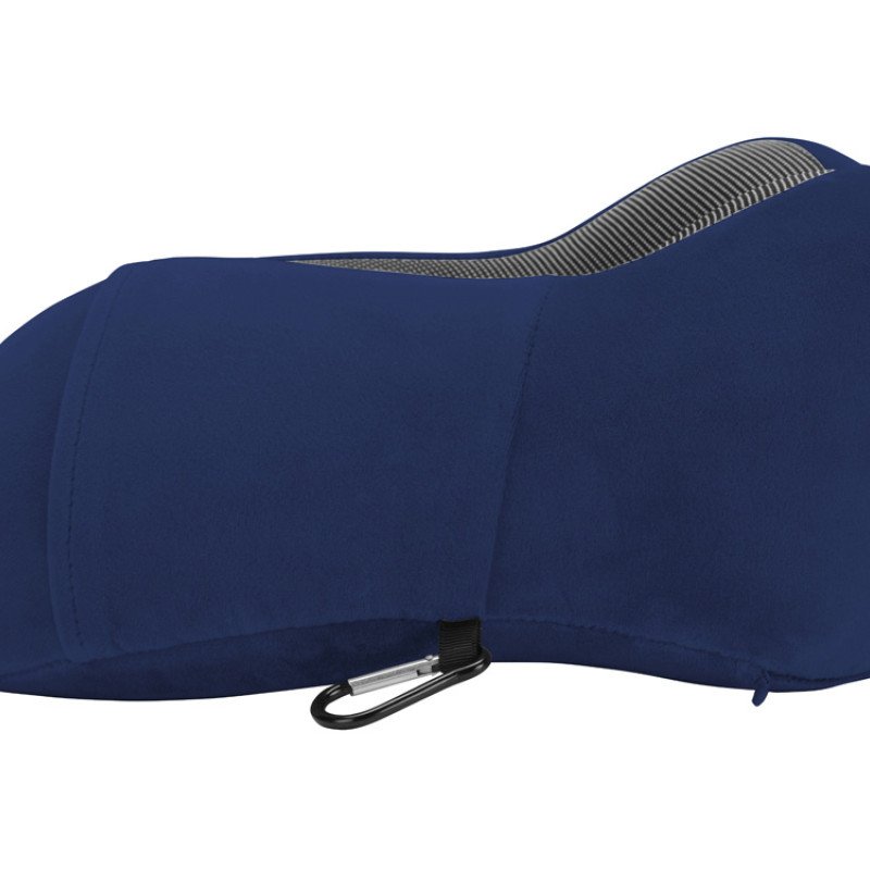 Подушка Dream с эффектом памяти, с кармашком, синий