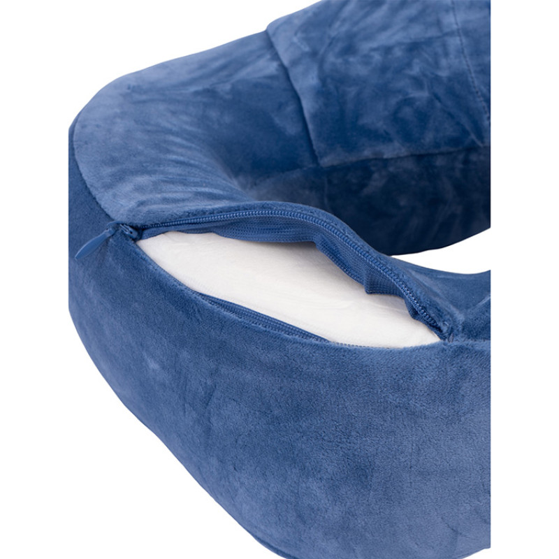 Подушка для путешествий с эффектом памяти Мемо "Bluewinder" Denim