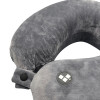 Подушка для путешествий с эффектом памяти Мемо "Drowsy" Grey