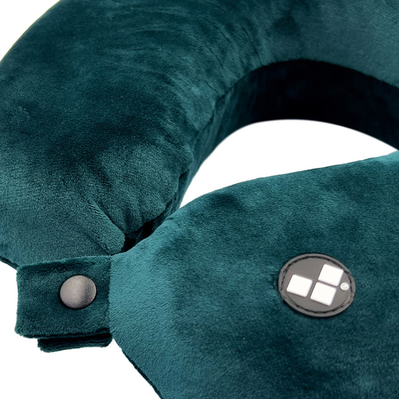 Подушка для путешествий с эффектом памяти Мемо "Drowsy" Emerald