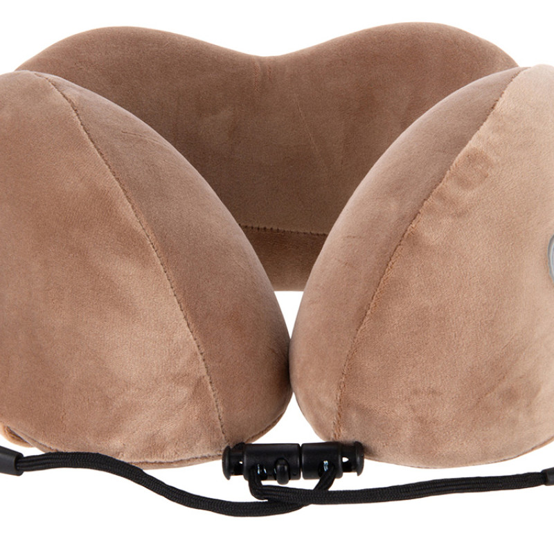 Подушка для путешествий с эффектом памяти Мемо "Bluewinder" Cappuccino