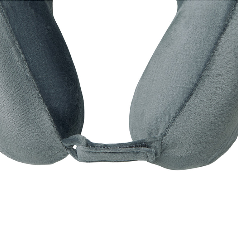 Подушка для путешествий с эффектом памяти Travel Blue Tranquility Pillow, увеличенная (212), цвет серый