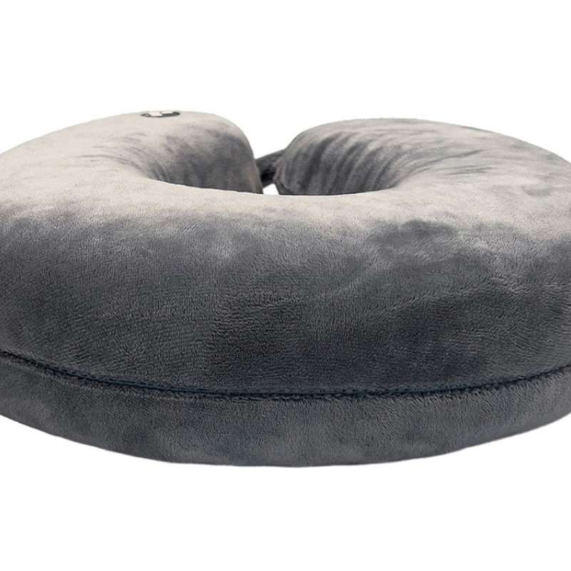 Подушка для путешествий с эффектом памяти Мемо "Drowsy" Grey