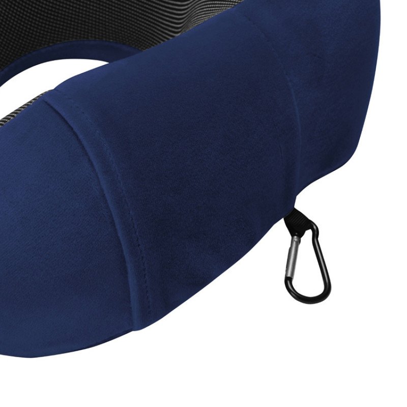 Подушка Dream с эффектом памяти, с кармашком, синий