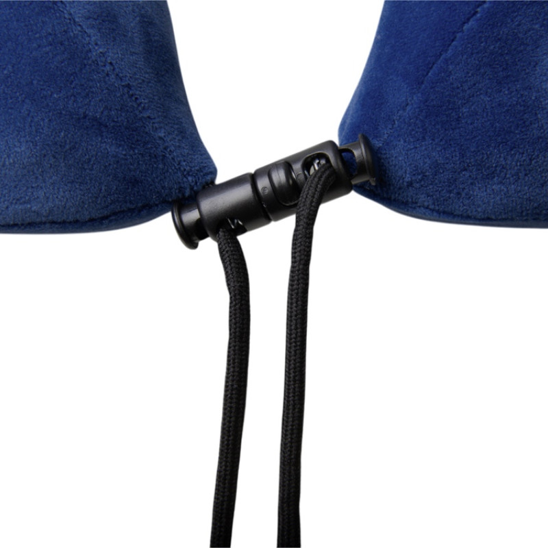 Подушка с эффектом памяти, с капюшоном "Dream Hood", синий