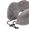 Подушка для путешествий с эффектом памяти Мемо "Bluewinder" Grey