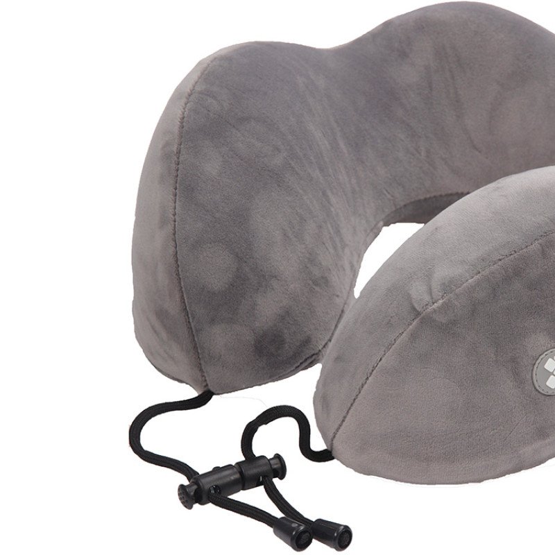 Подушка для путешествий с эффектом памяти Мемо "Bluewinder" Grey