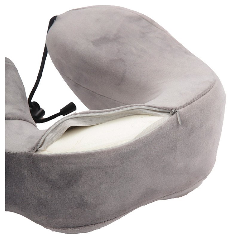 Подушка для путешествий с эффектом памяти Мемо "Bluewinder" Grey