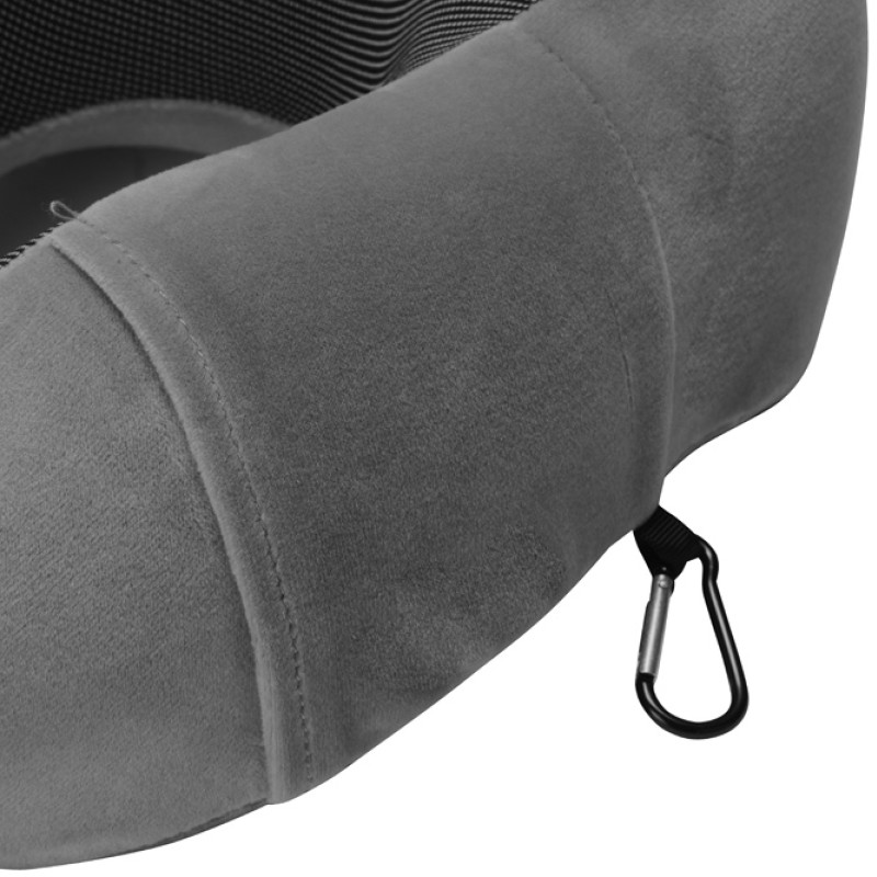 Подушка Dream с эффектом памяти, с кармашком, серый (P)