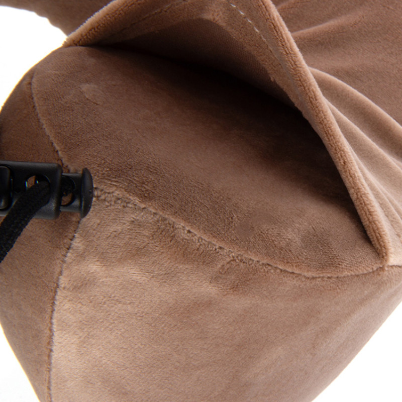 Подушка для путешествий с эффектом памяти Мемо "Bluewinder" Cappuccino