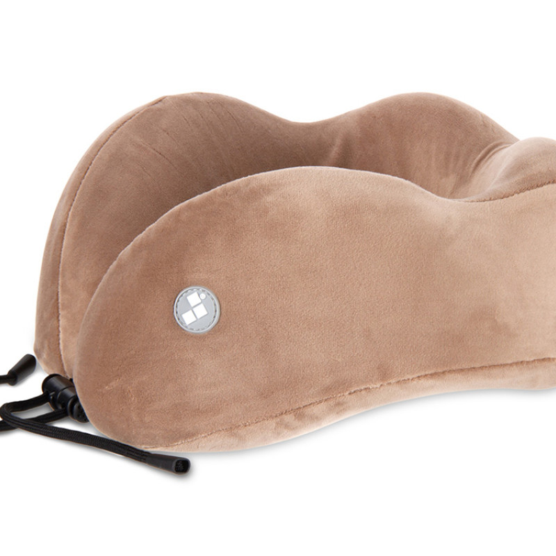 Подушка для путешествий с эффектом памяти Мемо "Bluewinder" Cappuccino
