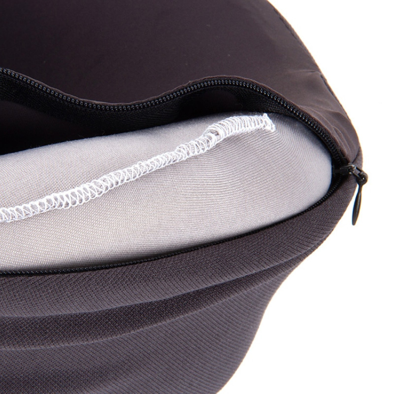 Подушка для путешествий с эффектом памяти Memo "Pillow PRO" M/L Basque Black