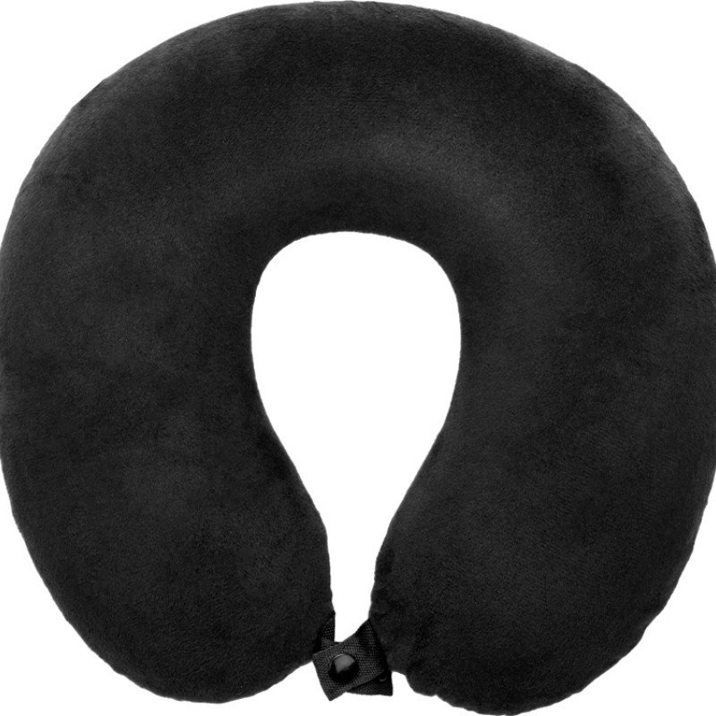 Подушка Basic из микрофибры с эффектом памяти U-shape, черный NEW