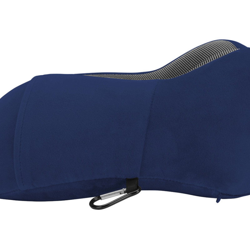 Подушка Dream с эффектом памяти, с кармашком, синий