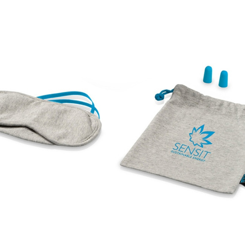 Набор для путешествия "Miami"  ("Jersey"): подушка, повязка для глаз, беруши