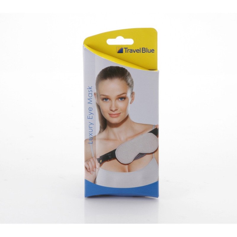 Маска для глаз "Luxury Eye Mask", бежевый Маска для глаз "Luxury Eye Mask", бежевый