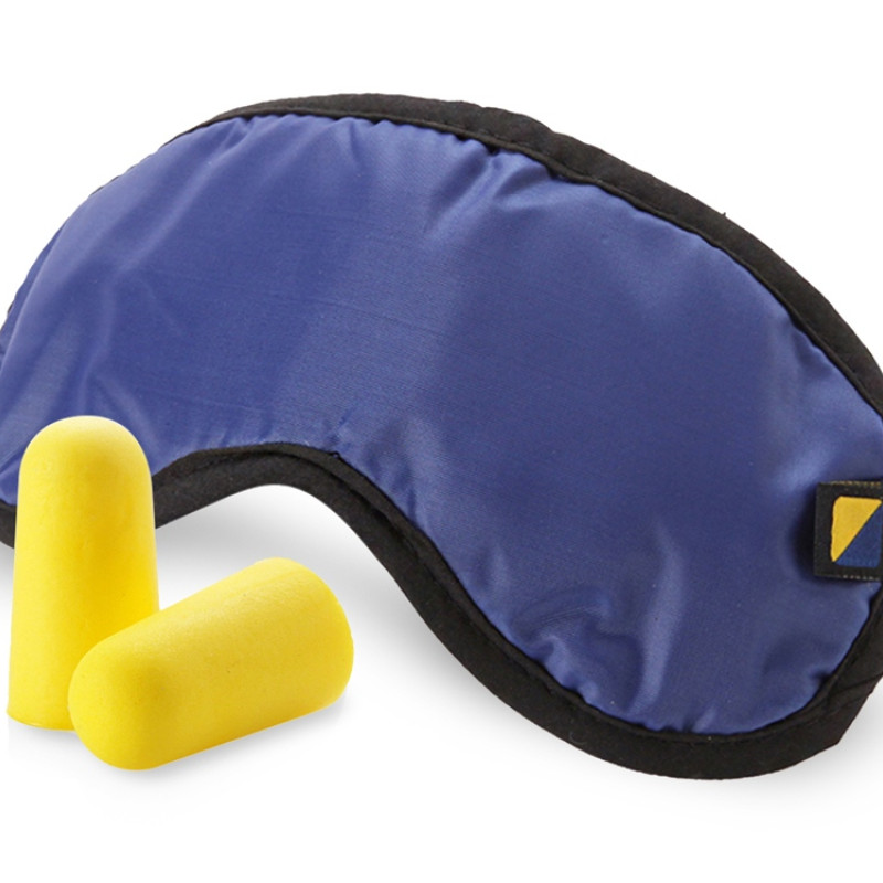 Дорожный набор Travel Blue Comfort Set, синий/черный