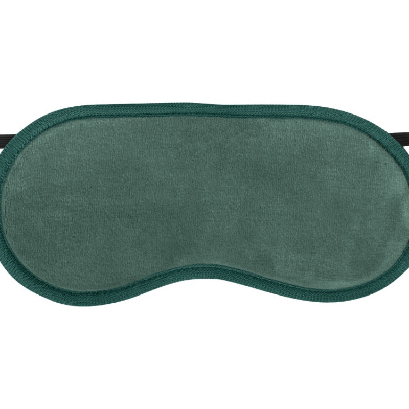 Маска для глаз Dream из полиэстер спандекс плюш, морская волна