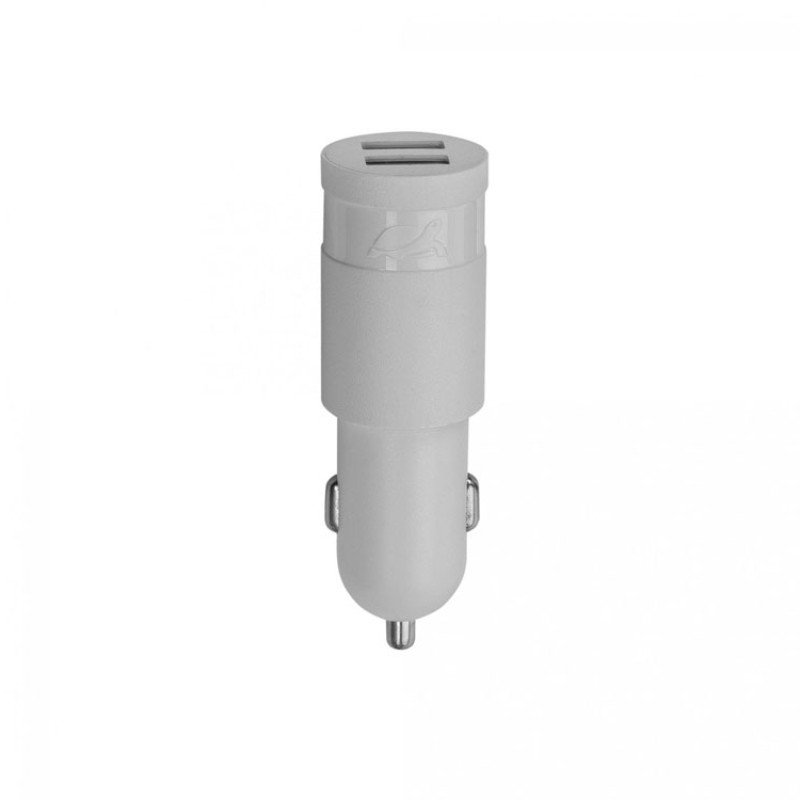 PS4222 W00 автомобильное ЗУ 2,4A / 2USB, без кабеля, белый