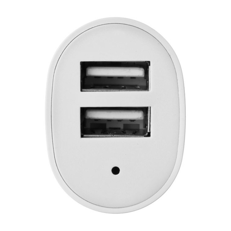 Адаптер автомобильный "Pole", белый