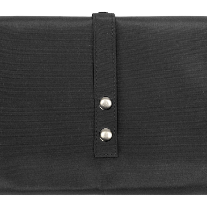 Несессер для путешествий со съемной косметичкой "Flat", черный