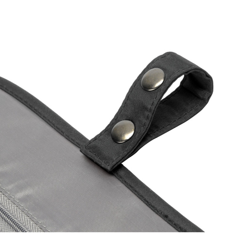 Несессер для путешествий со съемной косметичкой "Flat", черный