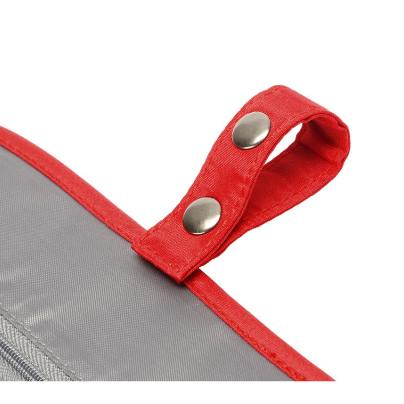 Несессер для путешествий со съемной косметичкой "Flat", красный