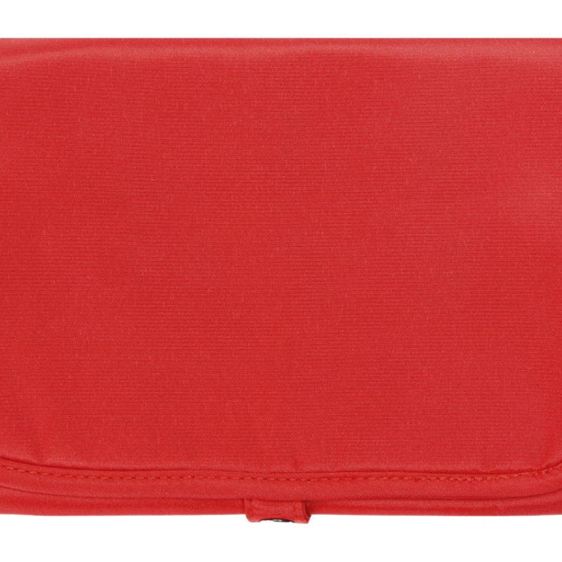 Несессер для путешествий со съемной косметичкой "Flat", красный