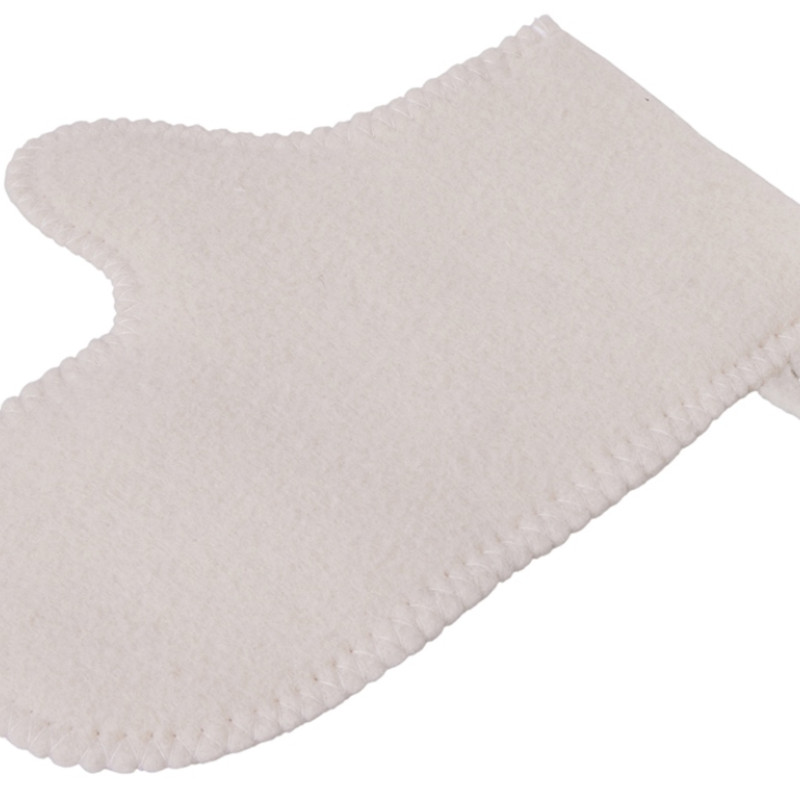 Рукавица для бани и сауны "Healing", белый