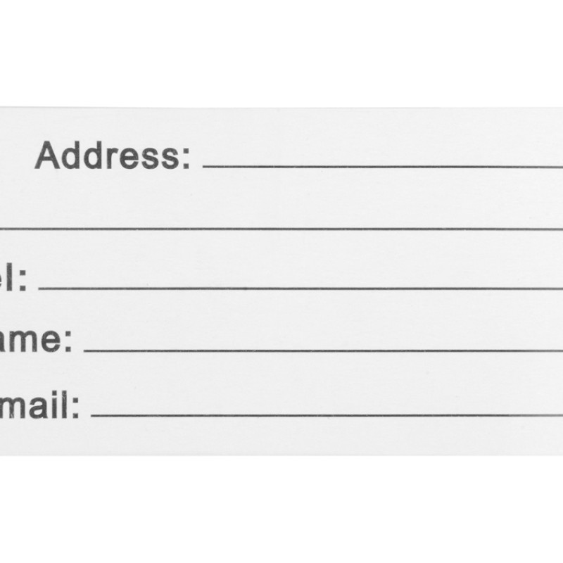 Бирка для багажа "Discovery", черный Бирка для багажа "Discovery", черный