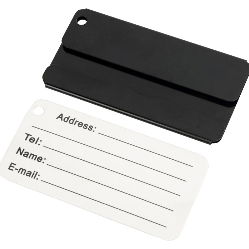 Бирка для багажа "Discovery", черный Бирка для багажа "Discovery", черный