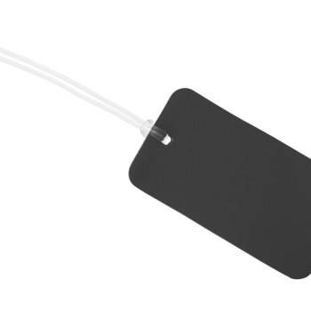 Багажная бирка «Favor» на силиконовой петле, черный