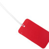 Багажная бирка «Favor» на силиконовой петле, красный