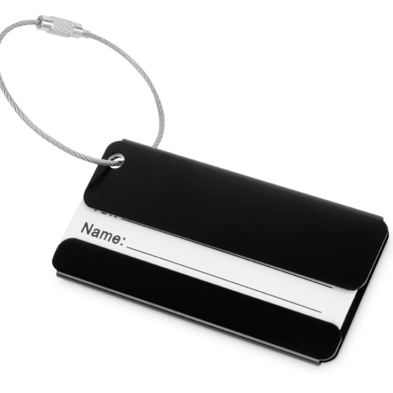 Бирка для багажа "Discovery", черный Бирка для багажа "Discovery", черный