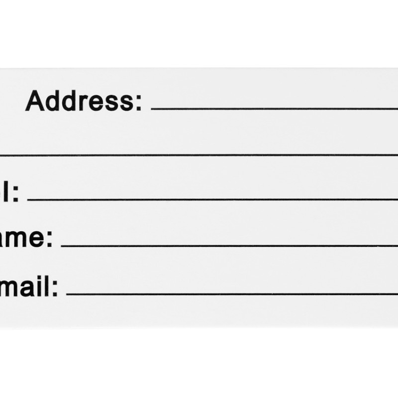 Бирка для багажа "Travel", серебристый
