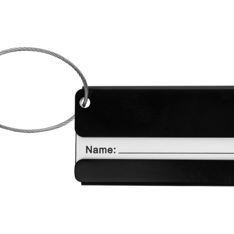 Бирка для багажа "Discovery", черный Бирка для багажа "Discovery", черный