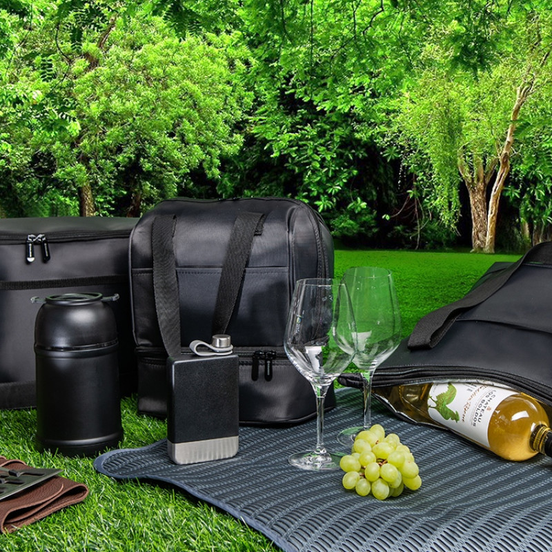 Плед для пикника Module, темно-серый