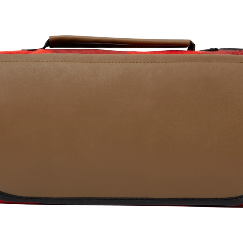 Плед для пикника Recreation, красный/черный