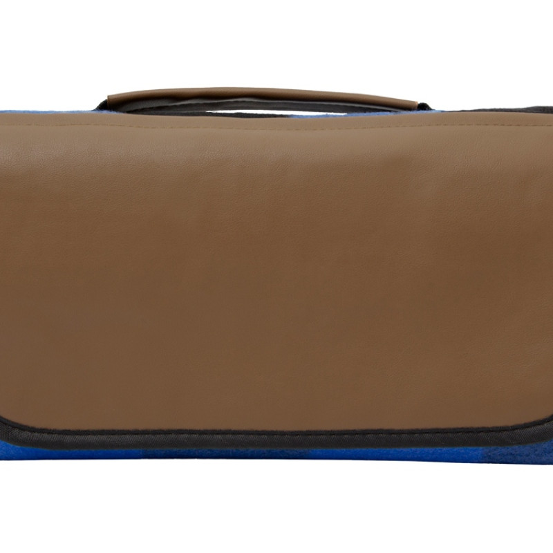 Плед для пикника Recreation, синий/черный