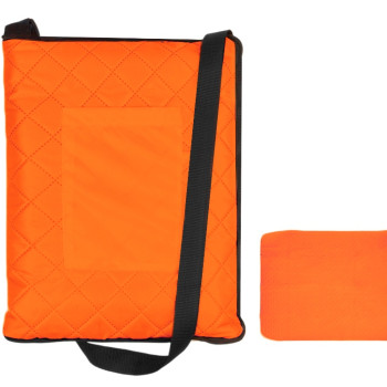 Плед для пикника Ridge, 115 х 140 см, оранжевый