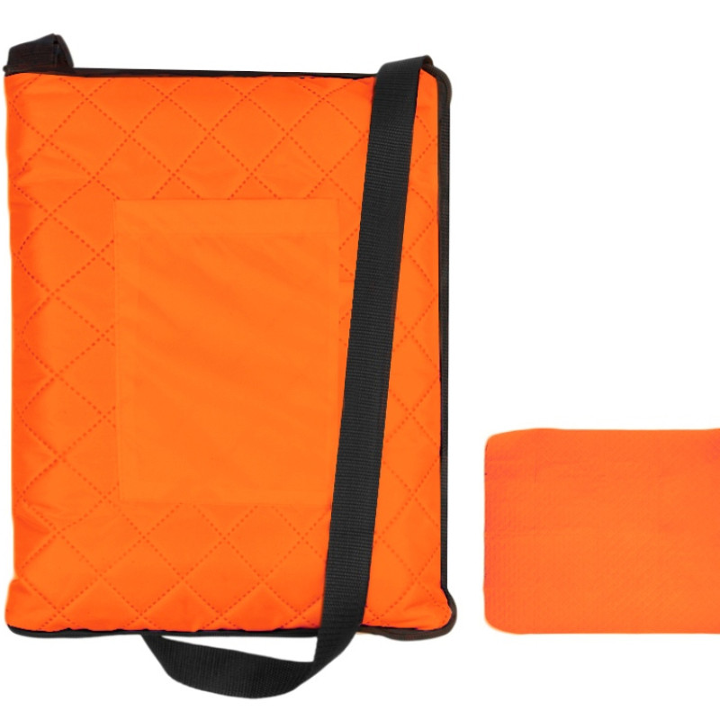 Плед для пикника Ridge, 115 х 140 см, оранжевый