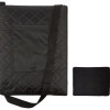 Плед для пикника Ridge, 115 х 140 см, черный