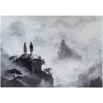 Деревянный пазл "Serenity"