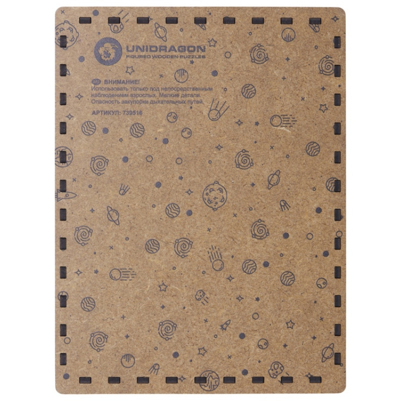 Деревянный пазл "Earth"