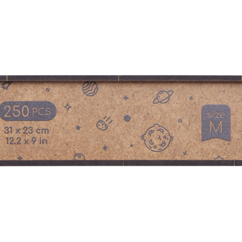 Деревянный пазл "Earth"