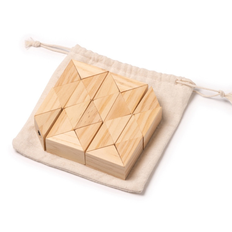 Деревянный пазл-головоломка NOKIT из 24 частей. Деревянный пазл-головоломка NOKIT из 24 частей.