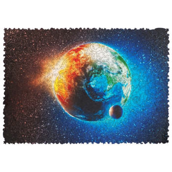 Деревянный пазл "Earth"