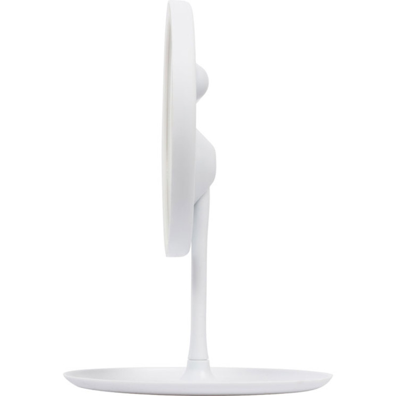 Косметическое зеркало с LED-подсветкой "Beautific", белый